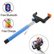 eimolife langlebige Self Portrait Selfie Stick Blau Bild 1