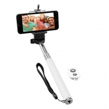 NINETEC Picturesmart Selfie Stick Bluetooth Android Wei Bild 1