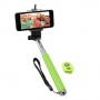 NINETEC Picturesmart Selfie Stick Bluetooth Auslöser Grün Bild 1