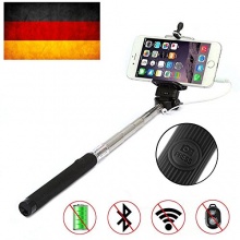 Bestdeal NEU Erweiterbar Selfie-Stick Universal Schwarz Bild 1