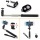 Portable erweiterbar Selfie Stick Einbeinstativ Kit Bluetooth Bild 1