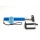 Selfie Stick mit Bluetooth Auslöser Set, Farbe:Blau Bild 1