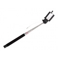 Alsino Selfiestick Selfie Stab mit Kabel schwarz Bild 1
