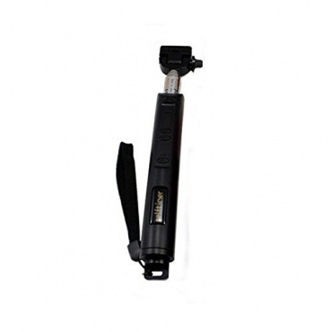 Bluetooth Selfie Stick mit Zoomfunktion in drei Farben Schwarz Bild 1