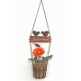 Denk Blumenampel Vgel  Bild 1