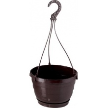 RS 11618 Blumenampel Komet 25 cm braun Bild 1