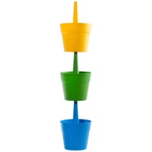 Keter 17197838 Pflanztopf Rainbow Planter, 3-er Set Bild 1
