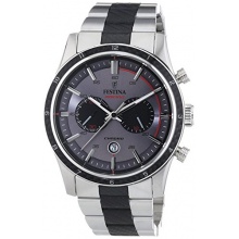 Festina Herren XL Chronograph Quarz Edelstahl F16819/1 Bild 1