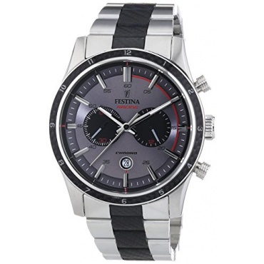 Festina Herren XL Chronograph Quarz Edelstahl F16819/1 Bild 1