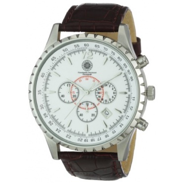 Constantin Durmont Herren Aerotec Analog Quarz CD-AERO-QZ-LT-STST-WH Bild 1
