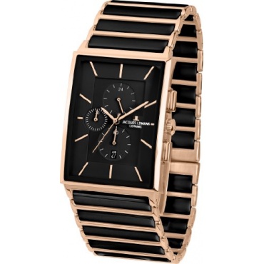 Jacques Lemans Herren XL York Chronograph Quarz Keramik 1-1817C Bild 1