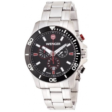 Wenger Herren XL Seaforce Chronograph Quarz Edelstahl 01.0643.101 Bild 1