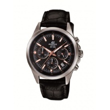 Casio Herren XL Chronograph Quarz Leder EFR-527L-1AVUEF Bild 1