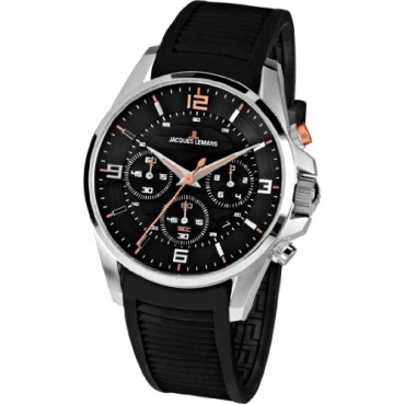 Jacques Lemans Herren XL Sport Chronograph Quarz 1-1672B Bild 1
