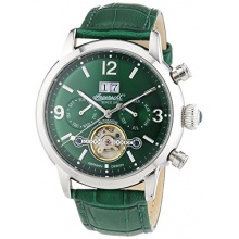 Ingersoll Herren XL Belle Star Chronograph Automatik Leder IN1826GR Bild 1