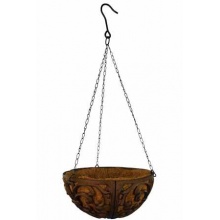 Gusseisen Blumenampel hngend  25 oder 30 cm Bild 1
