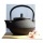 Teekessel, Gusseisen, japanischer Stil Tetsubin, 0,3 l, Gifts of the Orient Bild 1