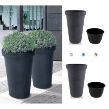 Classic Tower 2er Set XXL Flower Tower Anthrazit Bild 1