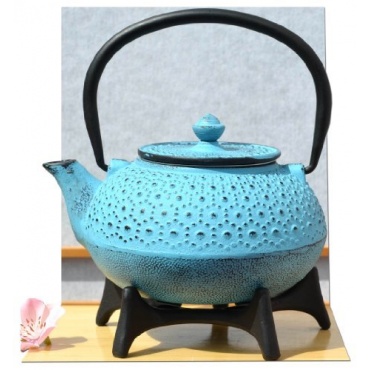 Teekessel, Gusseisen, japanischer Stil Tetsubin, 0,6 l, Gifts of the Orient Bild 1