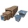 Blumentopf Set Blumenkbel Pflanztopf Rattan Natur Bild 2