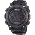 Nautec No Limit Herren XL Akula D Digital Quarz AK QZ-D/PCRDPCBKBK-RD Bild 1