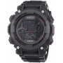 Nautec No Limit Herren XL Akula D Digital Quarz AK QZ-D/PCRDPCBKBK-RD Bild 1