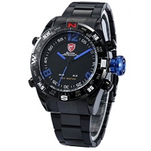 SHARK Dual LED Digital Armbanduhr Herrenuhr Quarzuhr SH100 Bild 1