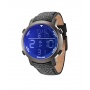 Police Herren XL Digital Quarz Leder PL.12898JSU/02C Bild 1
