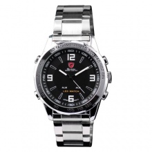 SHARK LED Digital Herrenuhr Quarz Sportuhr Datum SH005 Bild 1
