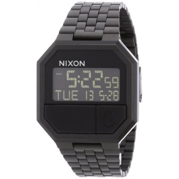 Nixon Unisex Re-Run Digital Quarz Edelstahl A158001-00 Bild 1