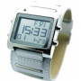 ANIMOO XXL Weiße Digital Leder Uhr Herrenuhr Alarm Bild 1