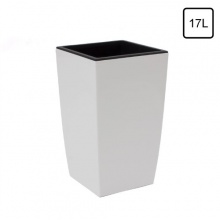 17 Liter Blumentopf inkl. Einsatz Coubi viereckig Bild 1