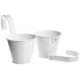 Siena Garden 722612 Blumentopf 2er Set weiss Bild 1