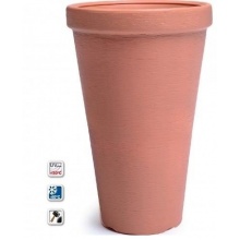 XXL Flower Tower in Terracotta - Pflanztopf mit 79 cm Hhe Bild 1