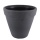 Riesiger Blumentopf Anthrazit Optik H 30 cm Bild 2