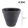 Riesiger Blumentopf Anthrazit Optik H 30 cm Bild 3
