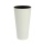 Edle Blumenvase Blumentopf  matt weiss Kunststoff h-570 m Bild 1
