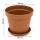 Blumentopf rund d 34 cm h 27 cm inkl. Untersetzer Bild 4