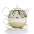 Ufingo Europische Klassik Bone China Teeservice  Bild 1