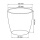 weisser 1 Liter Blumentopf  120 mm Bild 4