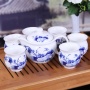 Ufing Jingdezhen Blumen und Vogel Glasiertes Teeservice Bild 1