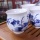 Ufing Jingdezhen Blumen und Vogel Glasiertes Teeservice Bild 3