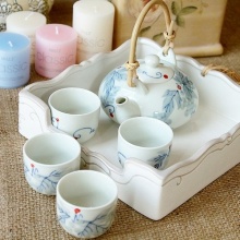 Ufingo Kleine nette Jingdezhen Handgemaltes Japanese Teeservice Bild 1