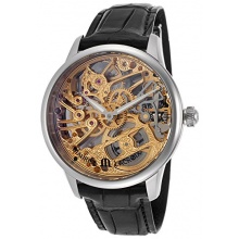 MAURICE LACROIX HERREN 42MM SCHWARZ LEDER MP7208-SS001-001 Bild 1