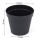 0,6 Liter Blumentopf schwarz Hhe 10 cm bertopf Bild 2
