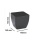 1,9 Liter Blumentopf quadratisch grau Glanz Bild 2