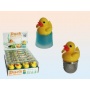 Tee-Ei Ente, 4er Set mit Edelstahl Teesieb von Downtown Bild 1