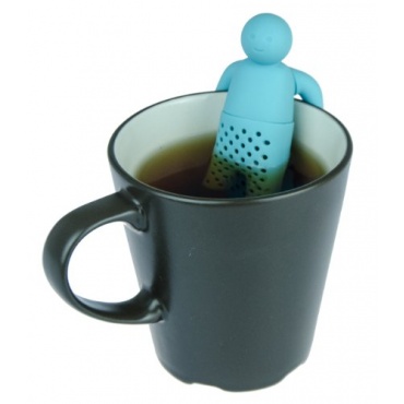 Teemännchen, Mr Tea in blau Teesieb, von Kobert Goods Bild 1