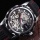 WLM Militr mechanische automatische Skeleton Mnner Schwarz Bild 3