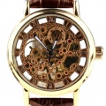 Orkina Herren-Armbanduhr Leder mechanisches KC112GB Bild 1